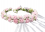 Mädchen Haarkranz Kopfschmuck Haarschmuck Blumenkranz Haarband Kommunion Hochzeit Blumenmädchen
